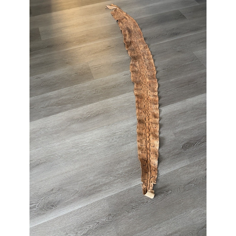 Genuine Python Snake Skin Hide 7'4" Real Exotic Leather XL